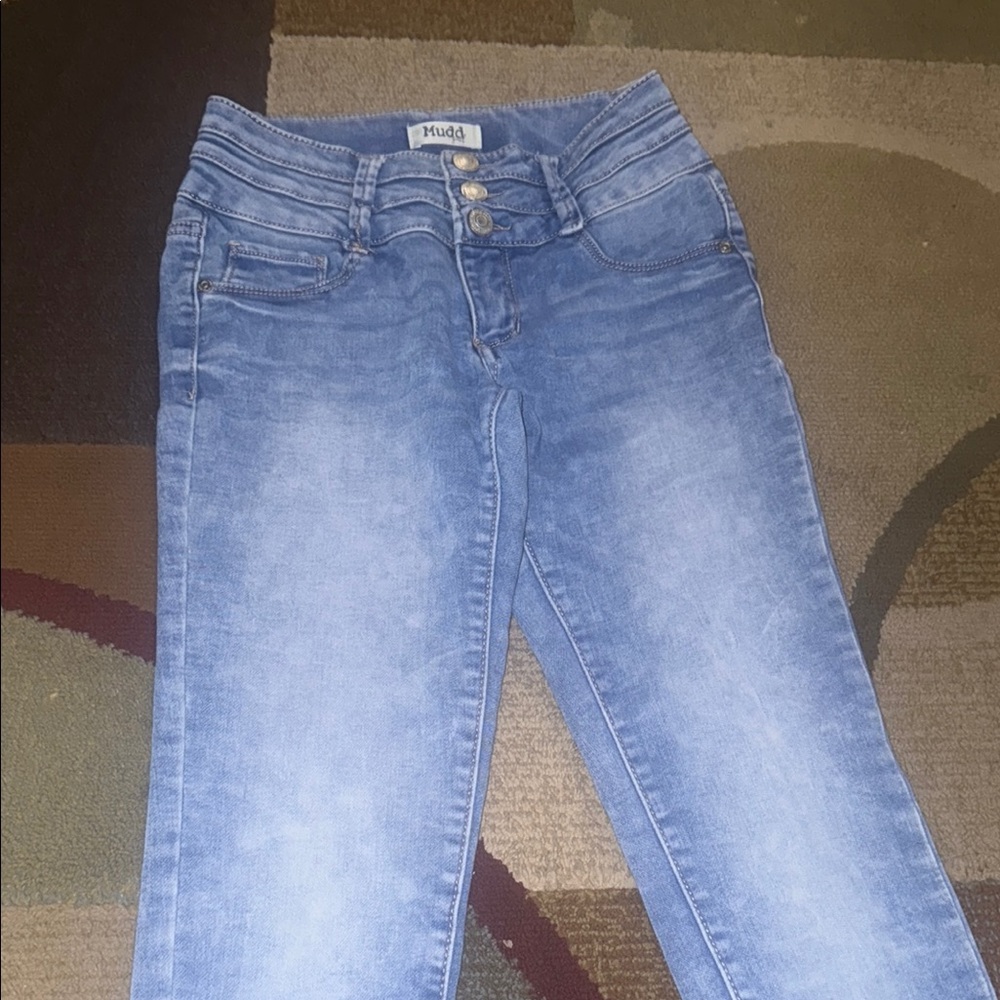 Mudd Blue Skinny Jeans Classic Denim Style
